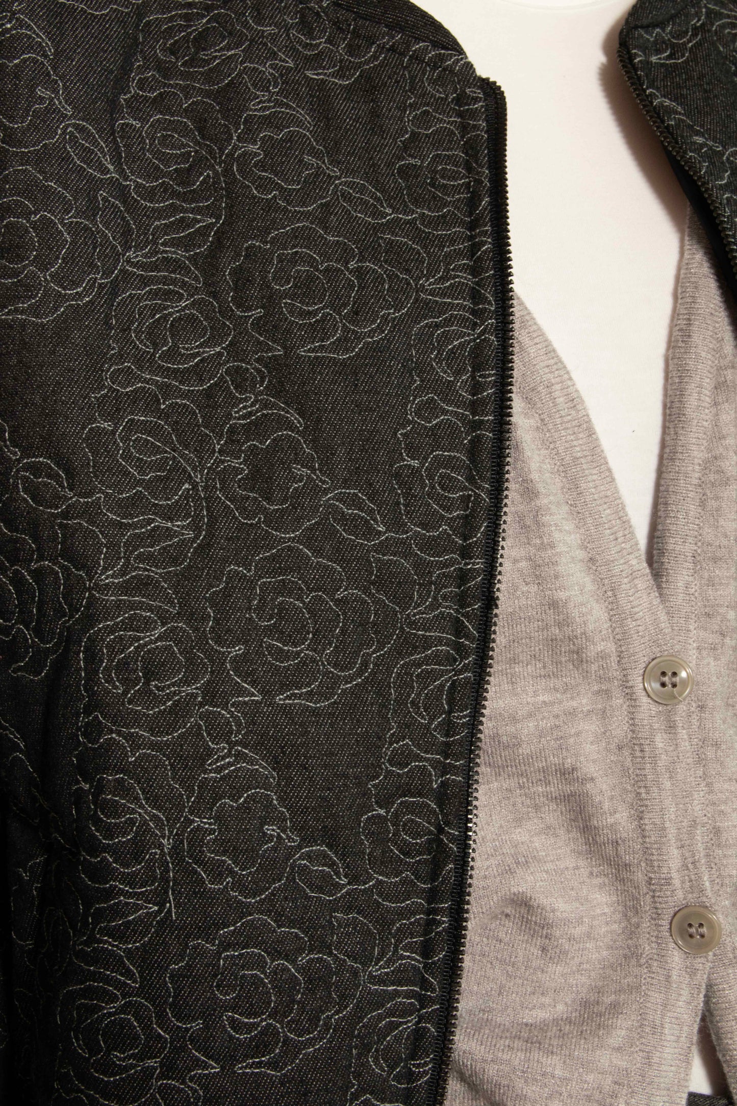 Diana Puffer embroidery jacket