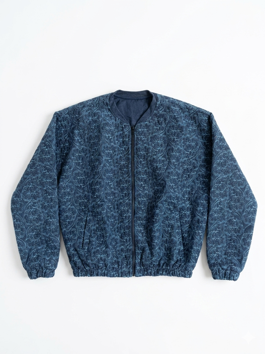 Puffer jacket Diana blue