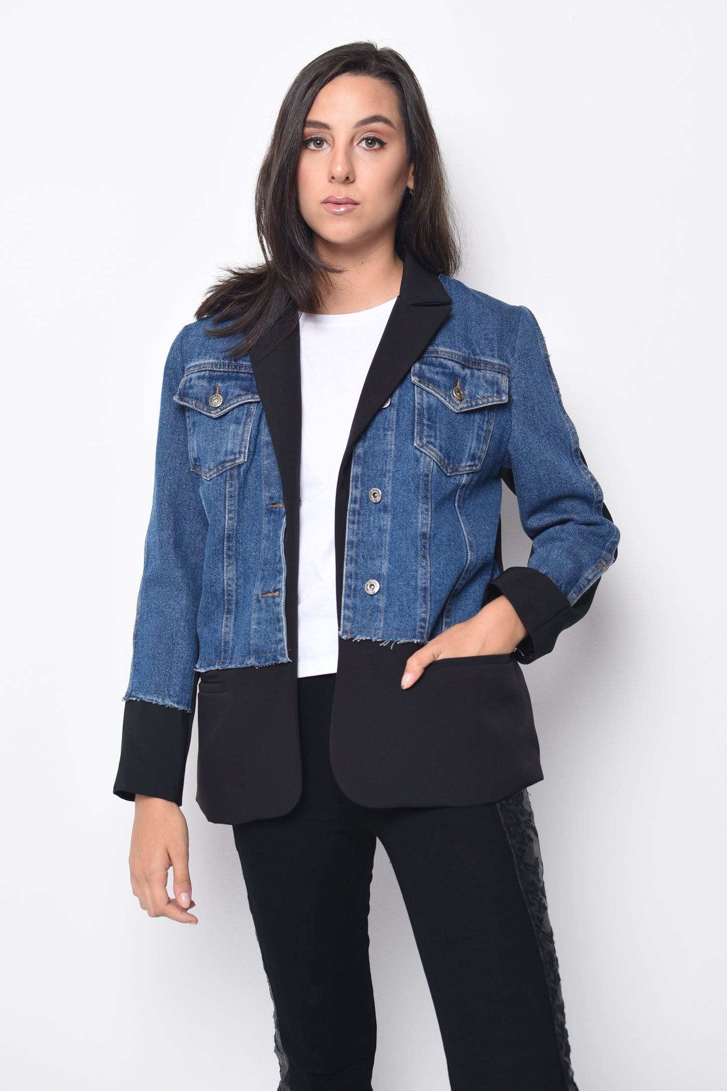 Bardot Denim Blazer